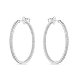 CHHO477_00 Hoops & Huggies Diamond Hoops