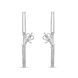 CHHO477_00 Hoops & Huggies Diamond Hoops