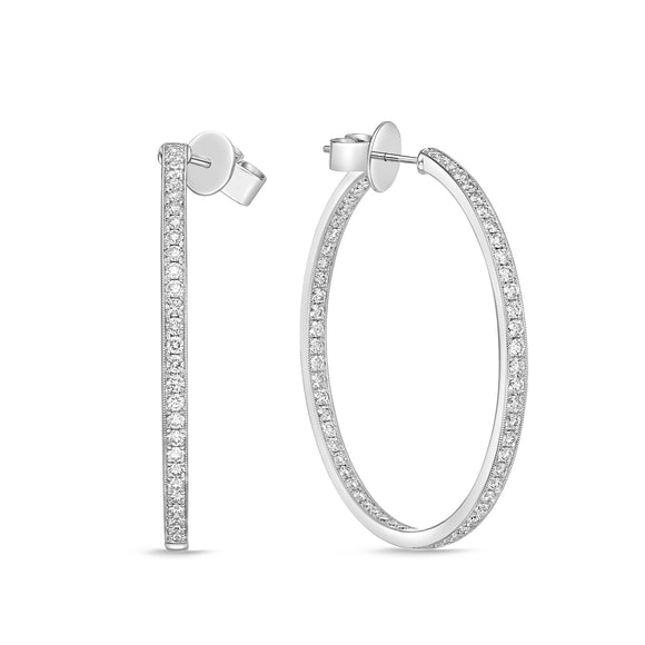 CHHO478_00 Hoops & Huggies Diamond Hoops
