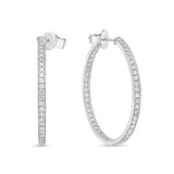 CHHO479_00 Hoops & Huggies Diamond Hoops