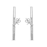 CHHO479_00 Hoops & Huggies Diamond Hoops