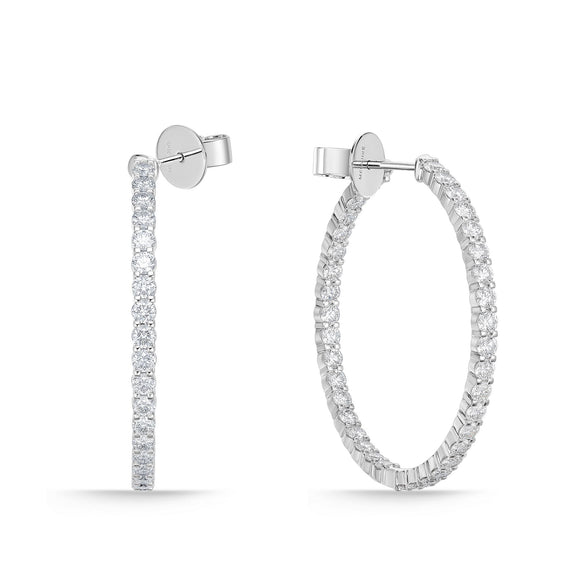 CHHO483_00 Hoops & Huggies Diamond Hoops