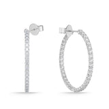 CHHO483_00 Hoops & Huggies Diamond Hoops
