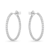 CHHO483_00 Hoops & Huggies Diamond Hoops