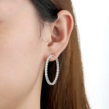 CHHO483_00 Hoops & Huggies Diamond Hoops