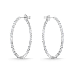 CHHO484_00 Hoops & Huggies Diamond Hoops