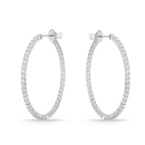 CHHO484_00 Hoops & Huggies Diamond Hoops