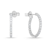 CHHO485_00 Hoops & Huggies Diamond Hoops