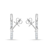 CHHO485_00 Hoops & Huggies Diamond Hoops