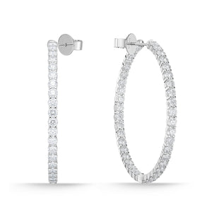 CHHO486_00 Hoops & Huggies Diamond Hoops