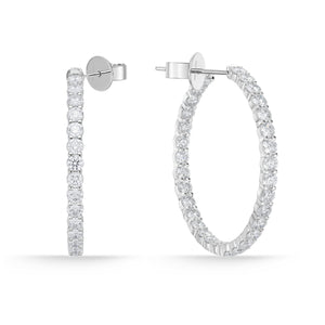 CHHO487_00 Hoops & Huggies Diamond Hoops