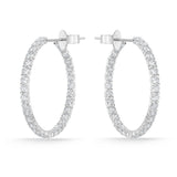 CHHO487_00 Hoops & Huggies Diamond Hoops
