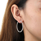 CHHO487_00 Hoops & Huggies Diamond Hoops