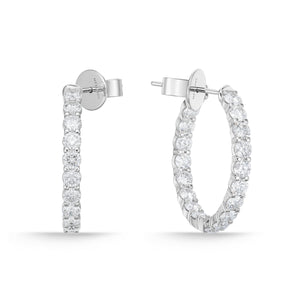 CHHO488_00 Hoops & Huggies Diamond Hoops