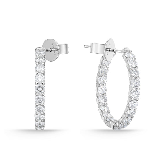 CHHO488_00 Hoops & Huggies Diamond Hoops