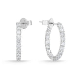 CHHO488_00 Hoops & Huggies Diamond Hoops