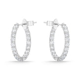 CHHO488_00 Hoops & Huggies Diamond Hoops