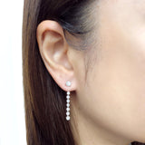 CJTU106_00 Toujours Diamond Jacket Earrings
