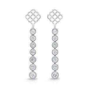 CJTU106_00 Toujours Diamond Jacket Earrings
