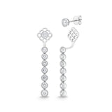 CJTU106_00 Toujours Diamond Jacket Earrings