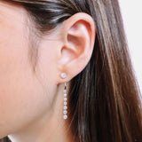 CJTU106_00 Toujours Diamond Jacket Earrings