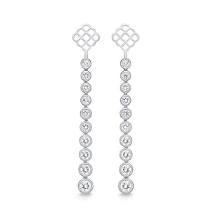 CJTU107_00 Toujours Diamond Jacket Earrings
