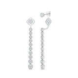 CJTU107_00 Toujours Diamond Jacket Earrings