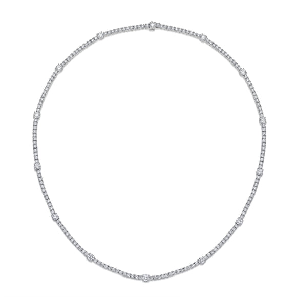 CNDD101_00 Diamond Line Line Necklace