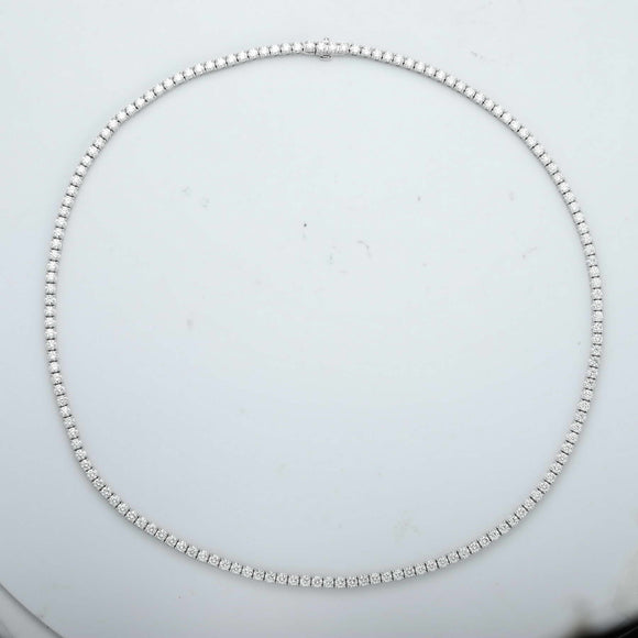 CNDD108_00 Diamond Line Line Necklace