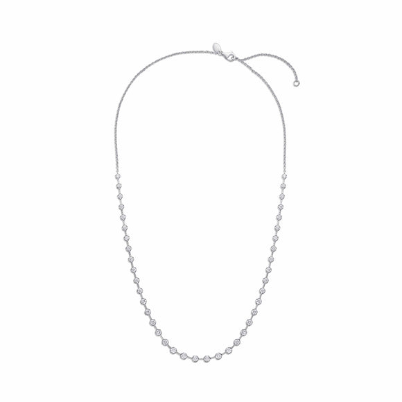 CNDD125_00 Diamond Line Line Necklace