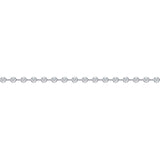 CNDD125_00 Diamond Line Line Necklace