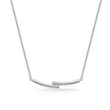 CNDD126_00 Diamond Line Classic Necklace