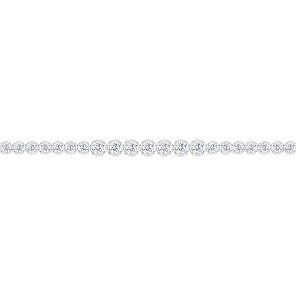 CNDD127_00 Diamond Line Line Necklace