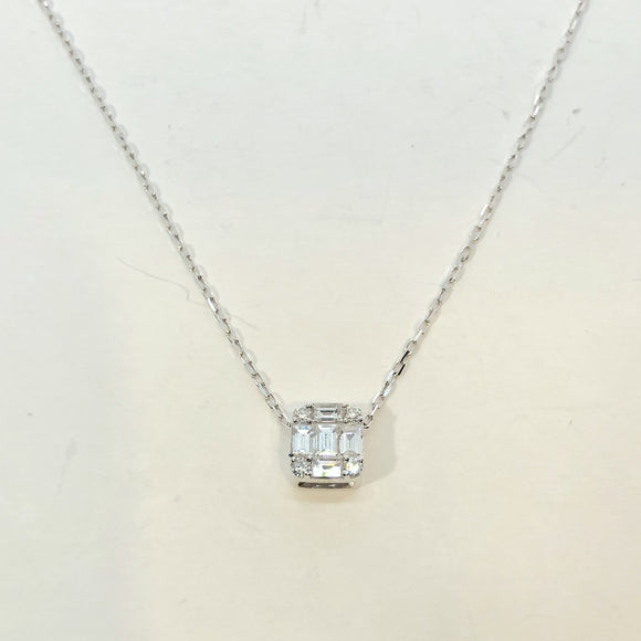 CNGA703_00 Geo Arts Diamond Classic Necklace