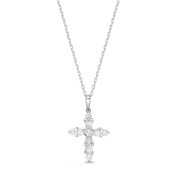 CNGA704_00 Geo Arts Diamond Classic Necklace