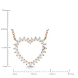 CNUB203_00 U-Basket Diamond Classic Necklace