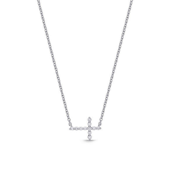 CNUB234_00 U-Basket Diamond Classic Necklace