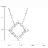 CNUB251_00 U-Basket Diamond Classic Necklace