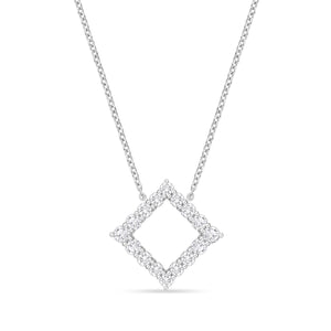 CNUB251_00 U-Basket Diamond Classic Necklace