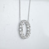 CNUB256_00 U-Basket Diamond Classic Necklace