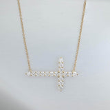 CNUB267_00 U-Basket Diamond Classic Necklace