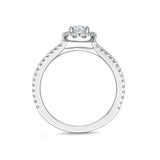 CRHA*02_00 Halo Engagement Ring