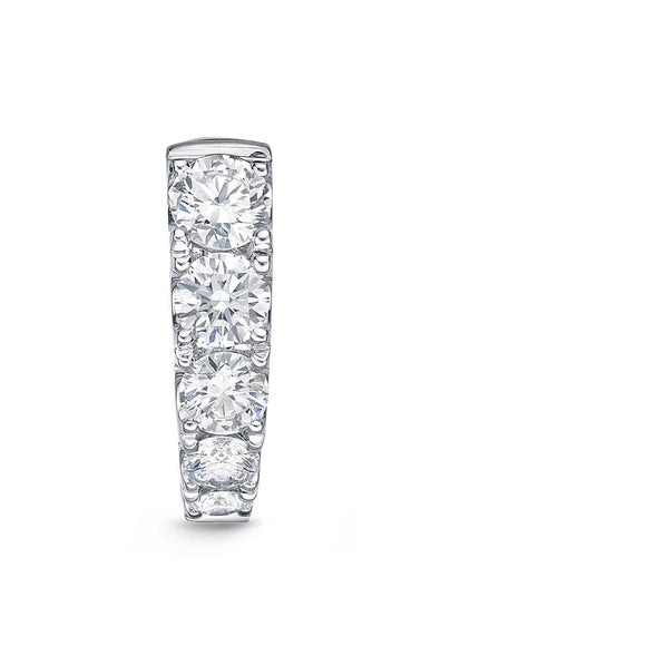 CXHO101_00 Hoops & Huggies Diamond Hoops Single Earring