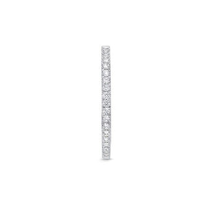 CXHO219_00 Hoops & Huggies Diamond Hoops Single Earring