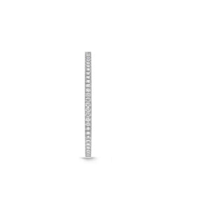CXHO222_00 Hoops & Huggies Diamond Hoops Single Earring