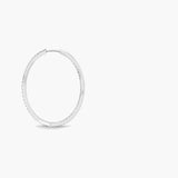 CXHO222_00 Hoops & Huggies Diamond Hoops Single Earring