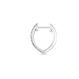 CXHO255_00 Hoops & Huggies Diamond Hoops Single Earring