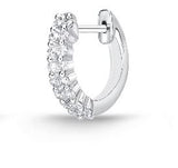 CXHO450_00 Hoops & Huggies Diamond Hugs Single Earring