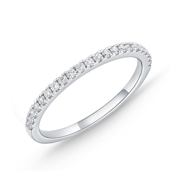 EMBQ146_00 Diamond Bouquets Band Ring