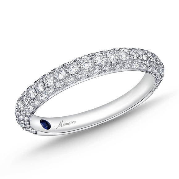 EMPV101_00 Pave Diamond Band Ring